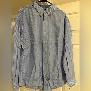 Chaos Long sleeve button down- Large